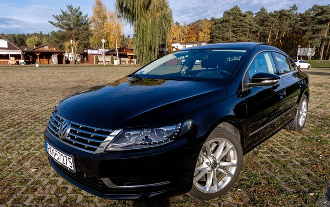 Volkswagen CC cena 65190 przebieg: 207000, rok produkcji 2013 z Ślesin małe 781